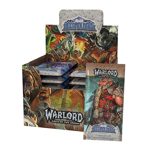 Warlord: Saga of the Storm CCG - Into the Accordlands Booster Display (24 Count)