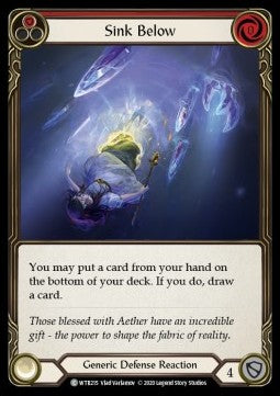 Sink Below (Red) (Rainbow Foil)