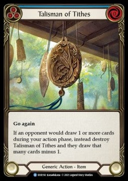 Talisman of Tithes (Cold Foil)