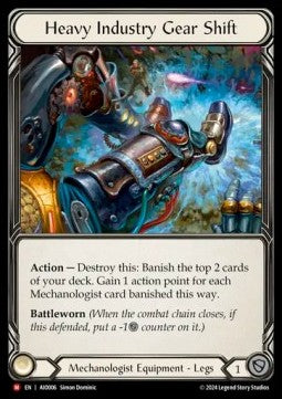 Heavy Industry Gear Shift (Rainbow Foil)