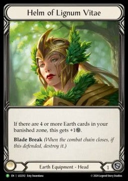 Helm of Lignum Vitae (Rainbow Foil)