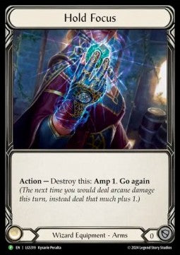 Hold Focus (Rainbow Foil)