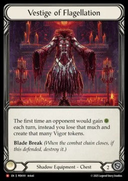 Vestige of Flagellation (Cold Foil)