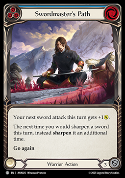 Swordmaster's Path (Blue) (Regular)