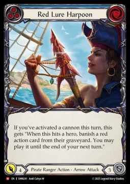 Red Lure Harpoon (Rainbow Foil)