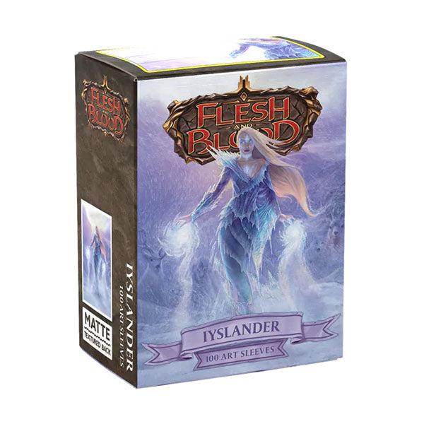 Dragon Shield - Matte Standard Size Sleeves 100pk - Flesh & Blood Iyslander