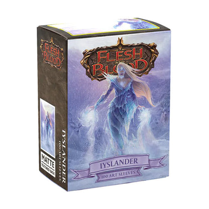 Dragon Shield - Matte Standard Size Sleeves 100pk - Flesh & Blood Iyslander