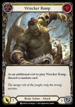 Wrecker Romp (Yellow) (Normal) - Welcome to Rathe - Unlimited (Common) [WTR-U-WTR030]