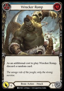 Wrecker Romp (Blue) (Normal) - Welcome to Rathe - Unlimited (Common) [WTR-U-WTR031]