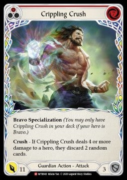 Crippling Crush (Rainbow Foil) - Welcome to Rathe - Unlimited (Majestic) [WTR-U-WTR043]