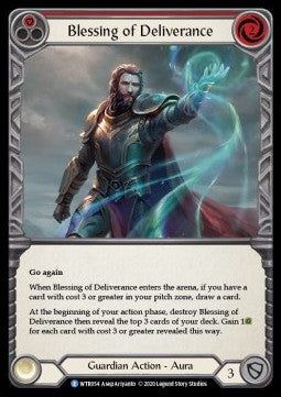 Blessing of Deliverance (Red) (Normal) - Welcome to Rathe - Unlimited (Rare) [WTR-U-WTR054]