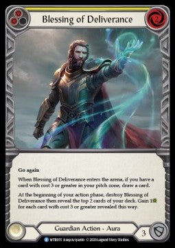 Blessing of Deliverance (Yellow) (Normal) - Welcome to Rathe - Unlimited (Rare) [WTR-U-WTR055]