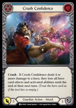 Crush Confidence (Blue) (Normal) - Welcome to Rathe - Unlimited (Common) [WTR-U-WTR065]