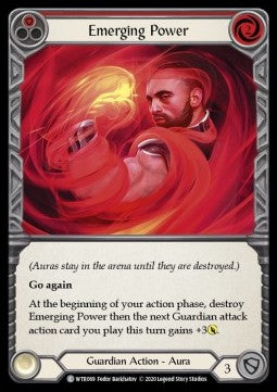 Emerging Power (Red) (Normal) - Welcome to Rathe - Unlimited (Common) [WTR-U-WTR069]