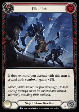 Flic Flak (Red) (Rainbow Foil) - Welcome to Rathe - Unlimited (Rare) [WTR-U-WTR092]