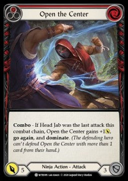 Open the Center (Red) (Normal) - Welcome to Rathe - Unlimited (Common) [WTR-U-WTR095]