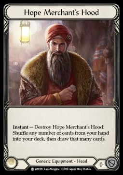 Hope Merchant's Hood (Normal) - Welcome to Rathe - Unlimited (Common) [WTR-U-WTR151]