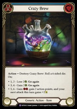 Crazy Brew (Normal) - Welcome to Rathe - Unlimited (Super Rare) [WTR-U-WTR162]