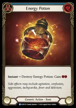 Energy Potion (Normal) - Welcome to Rathe - Unlimited (Rare) [WTR-U-WTR170]