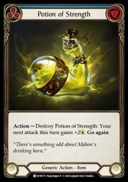 Potion of Strength (Rainbow Foil) - Welcome to Rathe - Unlimited (Rare) [WTR-U-WTR171]