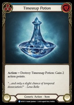 Timesnap Potion (Rainbow Foil) - Welcome to Rathe - Unlimited (Rare) [WTR-U-WTR172]