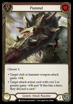Pummel (Red) (Normal) - Welcome to Rathe - Unlimited (Common) [WTR-U-WTR206]