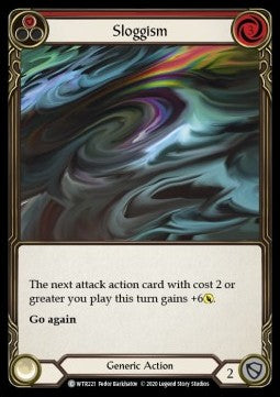Sloggism (Red) (Rainbow Foil) - Welcome to Rathe - Unlimited (Common) [WTR-U-WTR221]