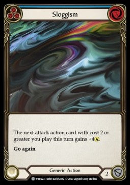 Sloggism (Blue) (Rainbow Foil) - Welcome to Rathe - Unlimited (Common) [WTR-U-WTR223]