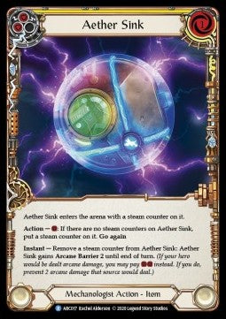 Aether Sink (Normal) - Arcane Rising - Unlimited (Rare) [ARC-U-ARC017]