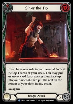Silver the Tip (Red) (Normal) - Arcane Rising - Unlimited (Rare) [ARC-U-ARC051]