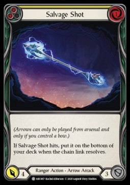 Salvage Shot (Yellow) (Normal) - Arcane Rising - Unlimited (Common) [ARC-U-ARC067]