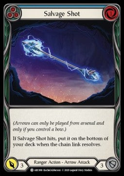 Salvage Shot (Blue) (Normal) - Arcane Rising - Unlimited (Common) [ARC-U-ARC068]