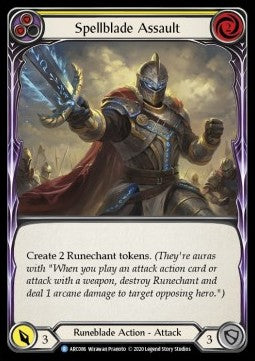 Spellblade Assault (Yellow) (Rainbow Foil)