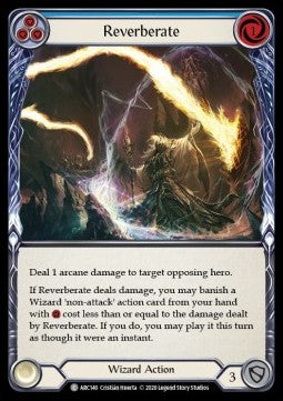 Reverberate (Blue) (Normal) - Arcane Rising - Unlimited (Common) [ARC-U-ARC140]