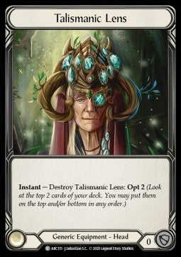 Talismanic Lens (Rainbow Foil) - Arcane Rising - Unlimited (Common) [ARC-U-ARC151]