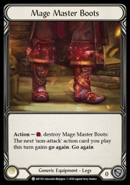 Mage Master Boots (Rainbow Foil) - Arcane Rising - Unlimited (Common) [ARC-U-ARC154]