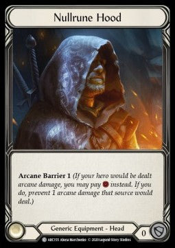 Nullrune Hood (Normal) - Arcane Rising - Unlimited (Common) [ARC-U-ARC155]