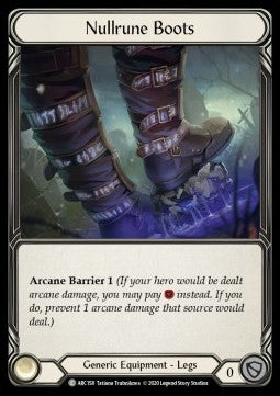 Nullrune Boots (Normal) - Arcane Rising - Unlimited (Common) [ARC-U-ARC158]