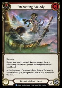 Enchanting Melody (Red) (Normal) - Arcane Rising - Unlimited (Rare) [ARC-U-ARC167]