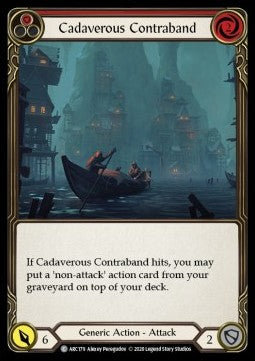Cadaverous Contraband (Red) (Normal) - Arcane Rising - Unlimited (Common) [ARC-U-ARC179]