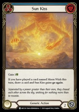 Sun Kiss  (Blue) (Normal) - Arcane Rising - Unlimited (Common) [ARC-U-ARC214]