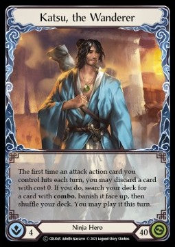 Katsu, the Wanderer (Normal) - Crucible of War - Unlimited (Common) [CRU-U-CRU045]