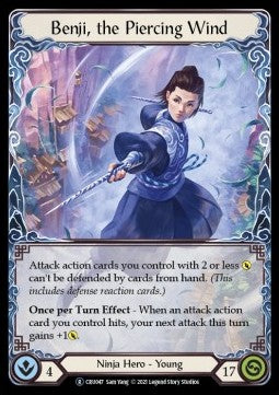 Benji, the Piercing Wind (Normal) - Crucible of War - Unlimited (Rare) [CRU-U-CRU047]