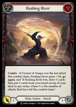 Rushing River (Red) (Normal) - Crucible of War - Unlimited (Rare) [CRU-U-CRU060]
