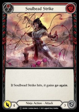 Soulbead Strike (Red) (Normal) - Crucible of War - Unlimited (Common) [CRU-U-CRU066]