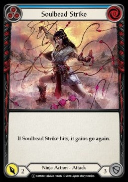 Soulbead Strike (Blue) (Normal) - Crucible of War - Unlimited (Common) [CRU-U-CRU068]