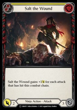 Salt the Wound (Rainbow Foil) - Crucible of War - Unlimited (Common) [CRU-U-CRU073]