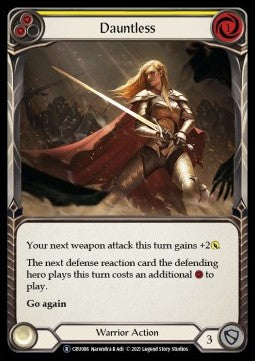 Dauntless (Yellow) (Normal) - Crucible of War - Unlimited (Rare) [CRU-U-CRU086]