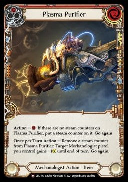 Plasma Purifier (Rainbow Foil) - Crucible of War - Unlimited (Majestic) [CRU-U-CRU105]