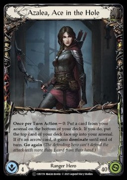 Azalea, Ace in the Hole (Normal) - Crucible of War - Unlimited (Common) [CRU-U-CRU119]